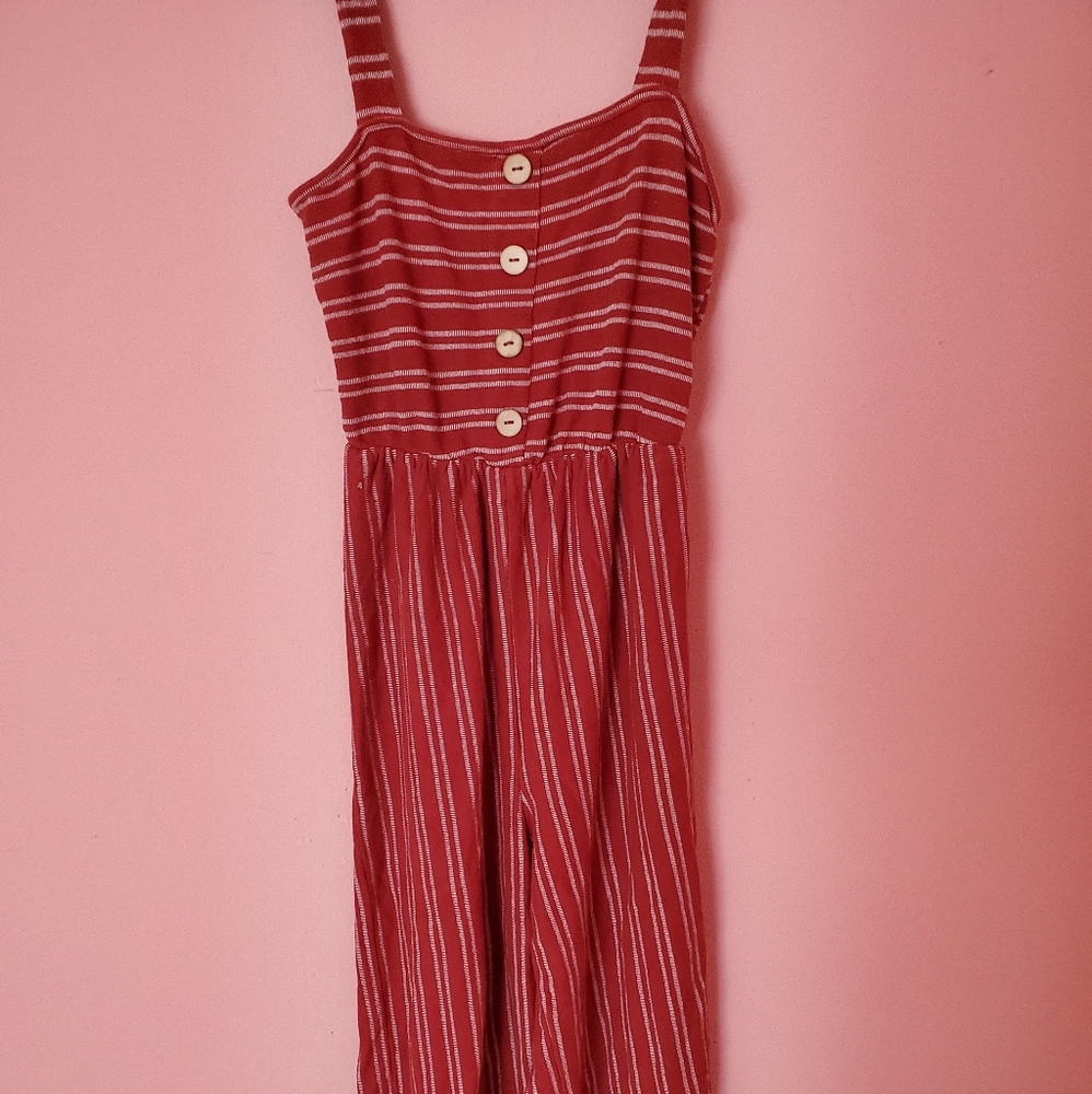 Striped romper